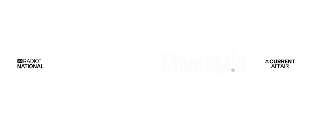 Featured in ABC Radio National, Forbes Australia, Mamamia and A Current Affair